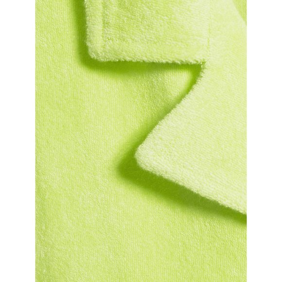 Kendall and Kylie Neon Green Terry Cloth Polo - Picture 3 of 7